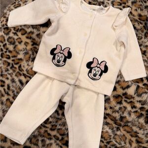 H&M Baby Disney Velvet Baby Outfit